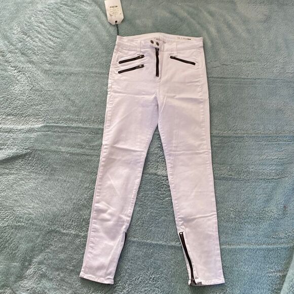 rag & bone High Rise Biker Jeans - Picture 2 of 10